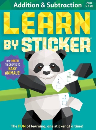 Learn By Sticker Addition & Subtraction