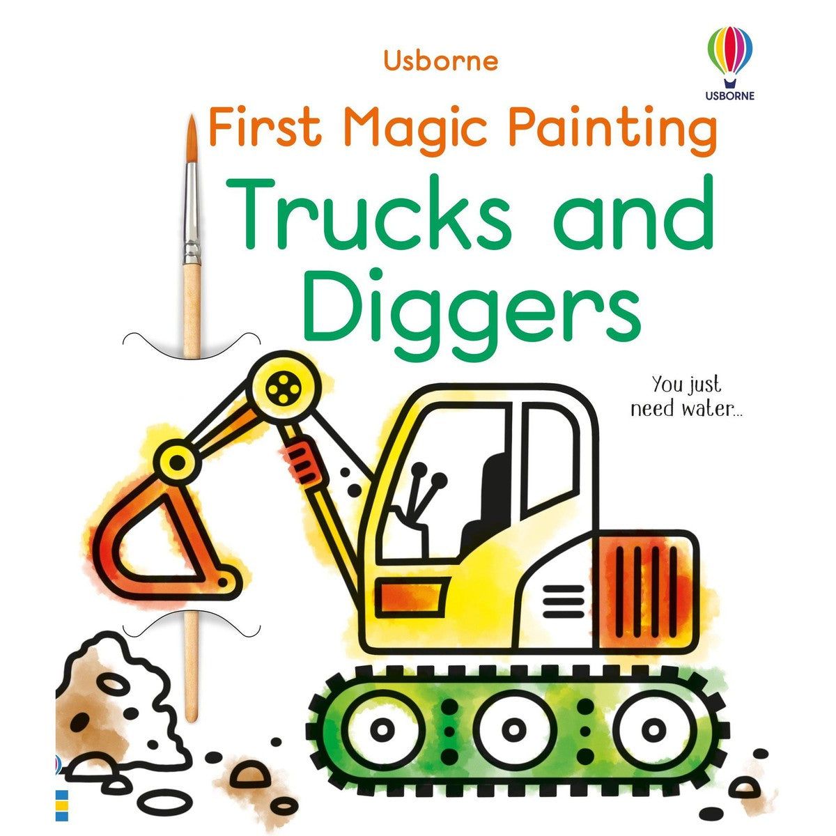 Usborne Trucks & Diggers My First Magic Painting