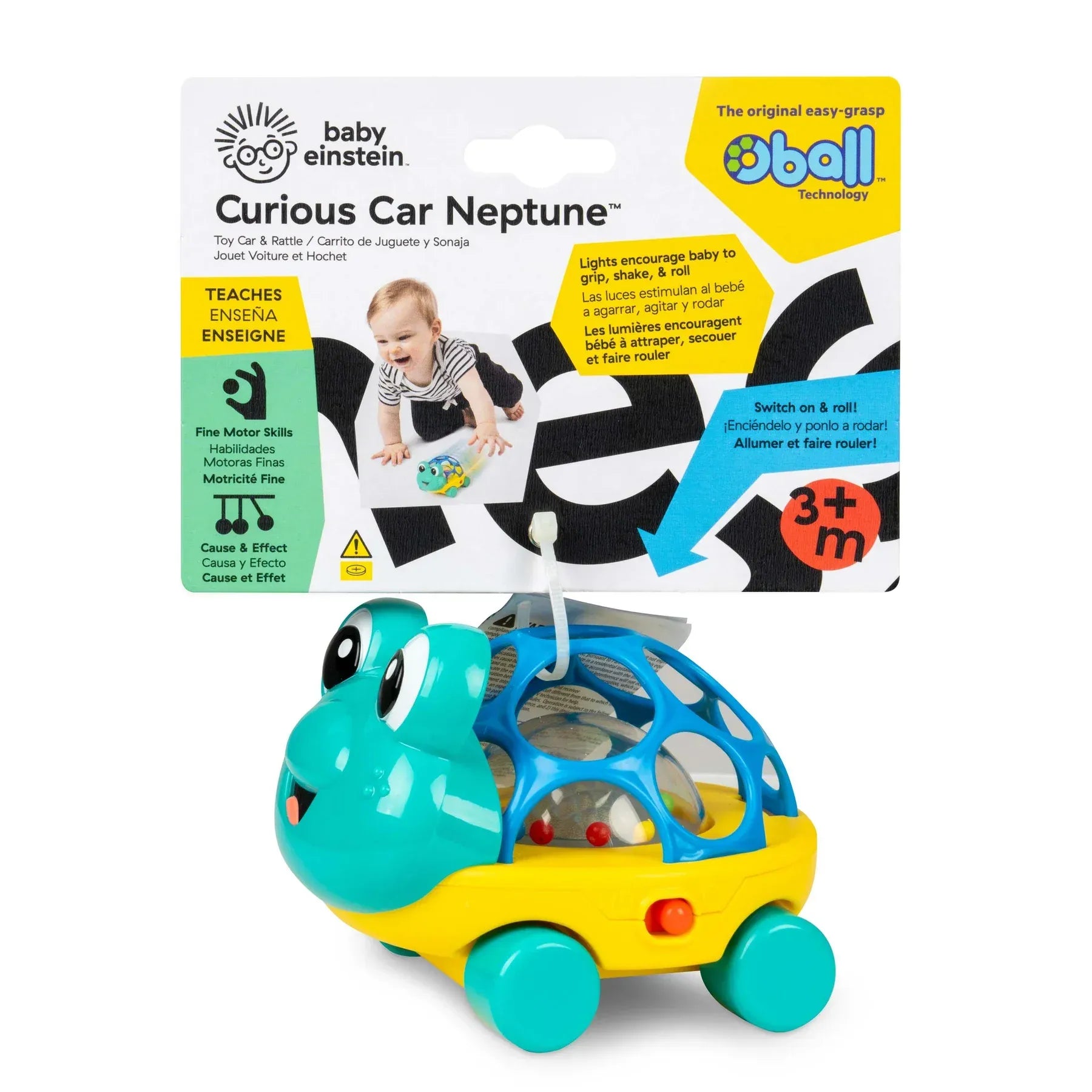 Baby Einstein Curious Car Neptune Oball Toy Car