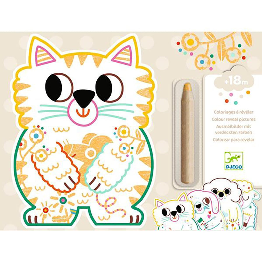 Djeco Colouring Domestic Animals
