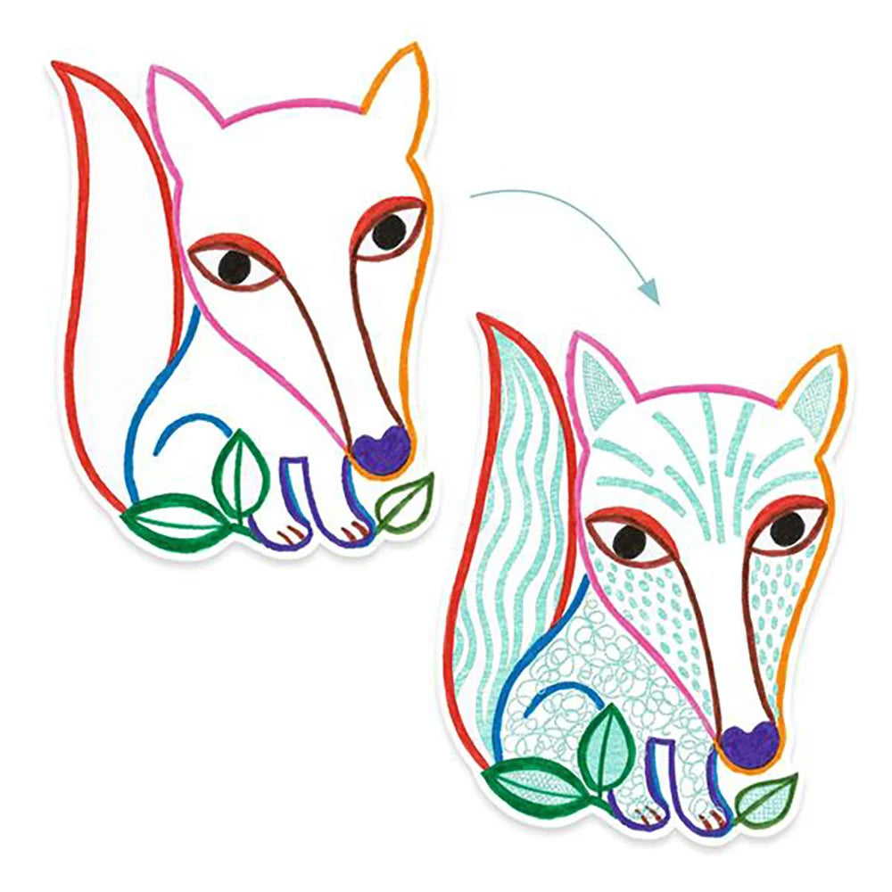 Djeco Forest Friends Colouring