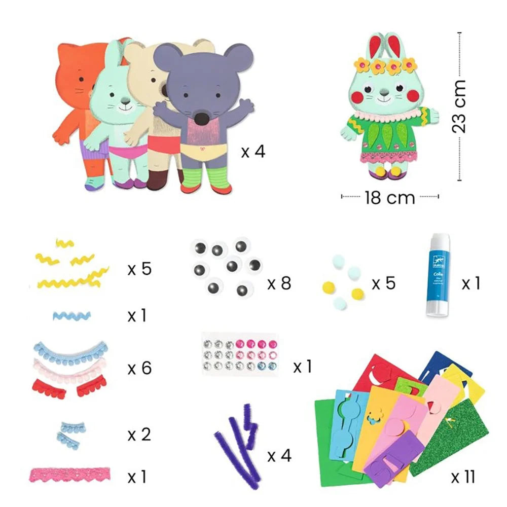 Djeco Little Sweethearts Collages