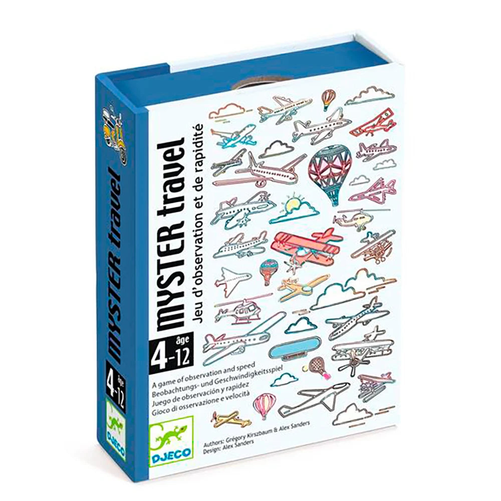 Djeco Myster Travel Speed & Observation Game