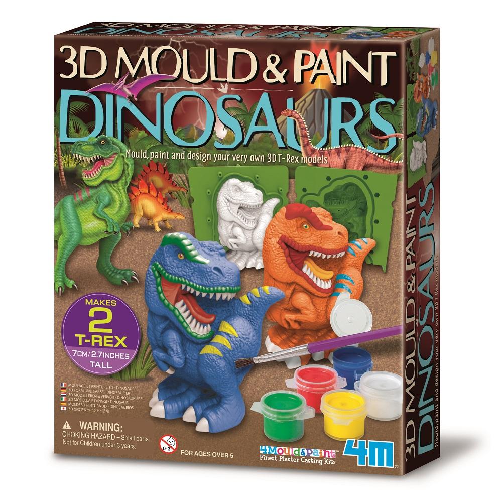 4M Dinosaurs 3D Mould & Paint