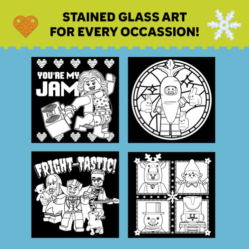 KLUTZ LEGO Stained Glass Art