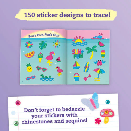 Klutz Paint & Peel Jelly Stickers: Glitter Goals