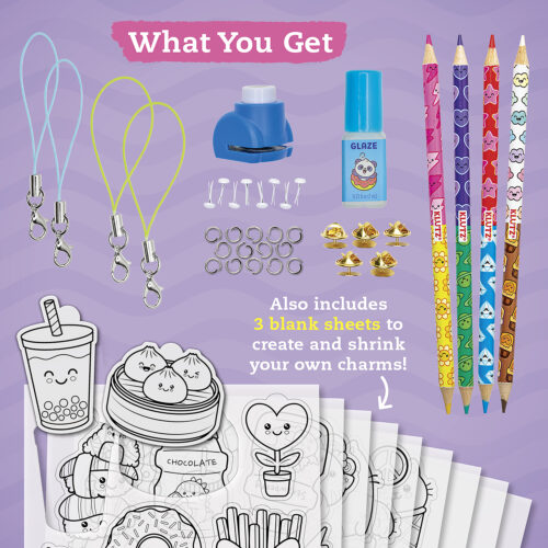Klutz Colour & Shrink Charms: Kawaii Style