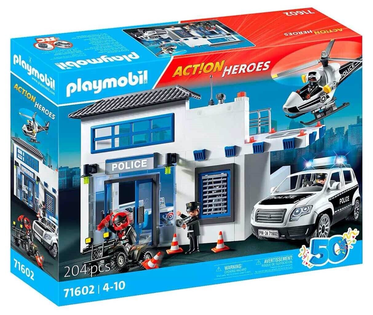 Playmobil Action Heroes Police Station 71602