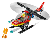 Lego City Rescue Fire Helicopter 60411