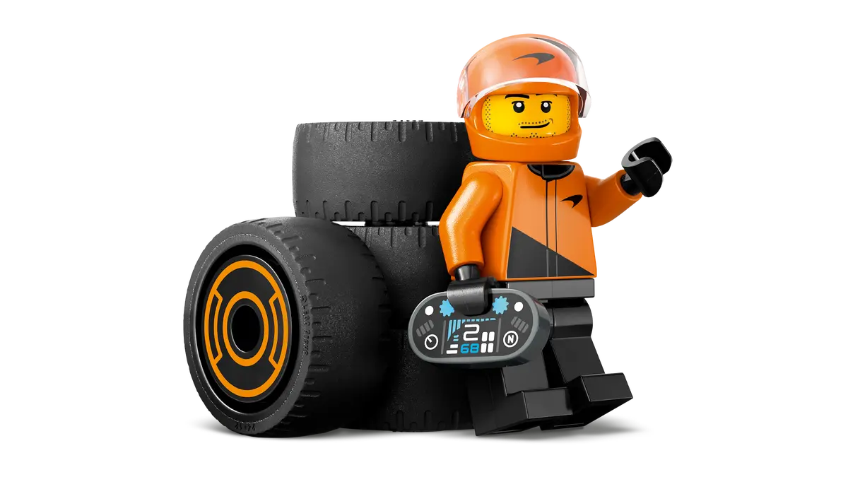 Lego City Formula 1 F1 Driver With McLaren Race Car 60442