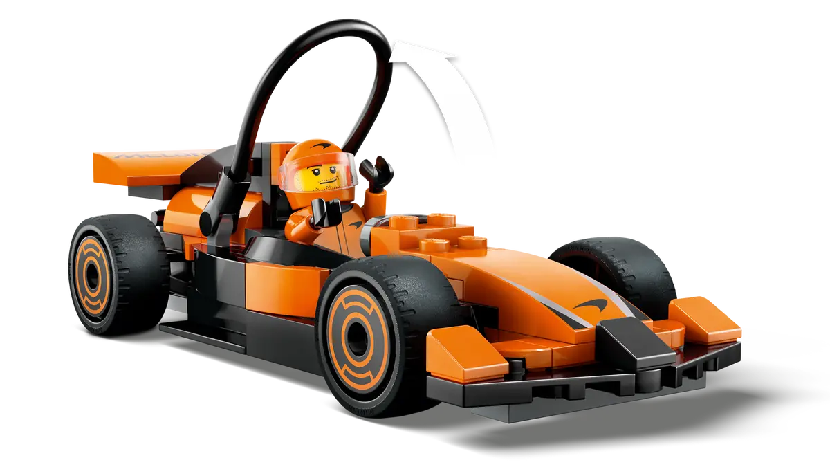 Lego City Formula 1 F1 Driver With McLaren Race Car 60442