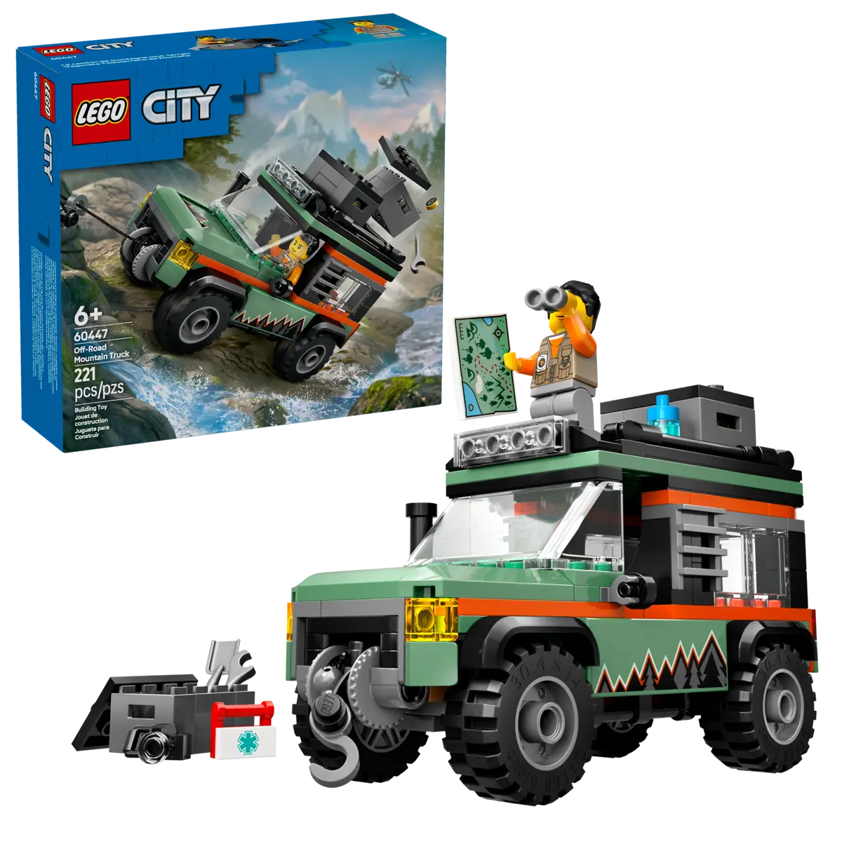 Lego City Off-Road 4x4 Mountain 60447