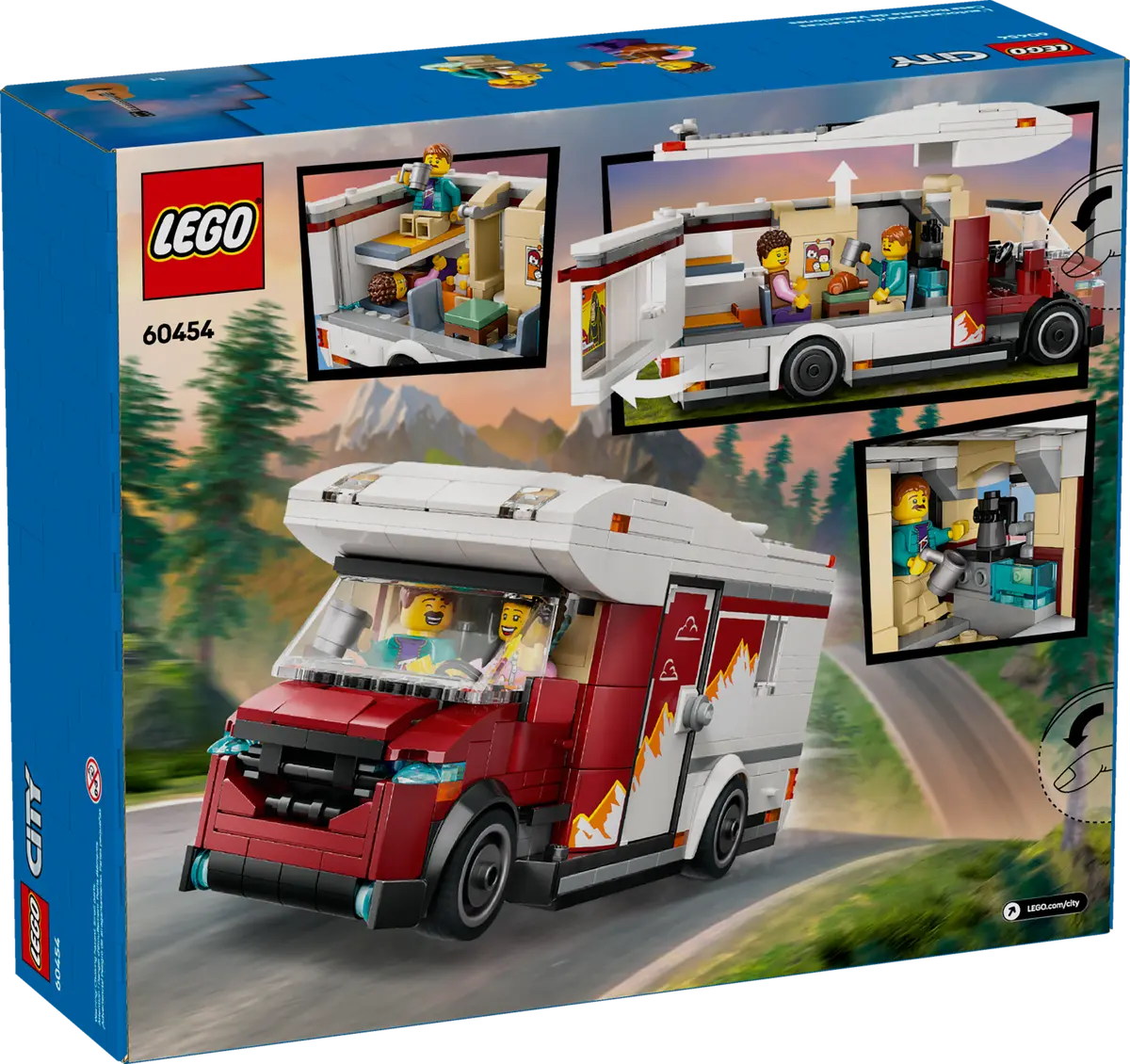 Lego City Holiday Adventure Camper Van 60454