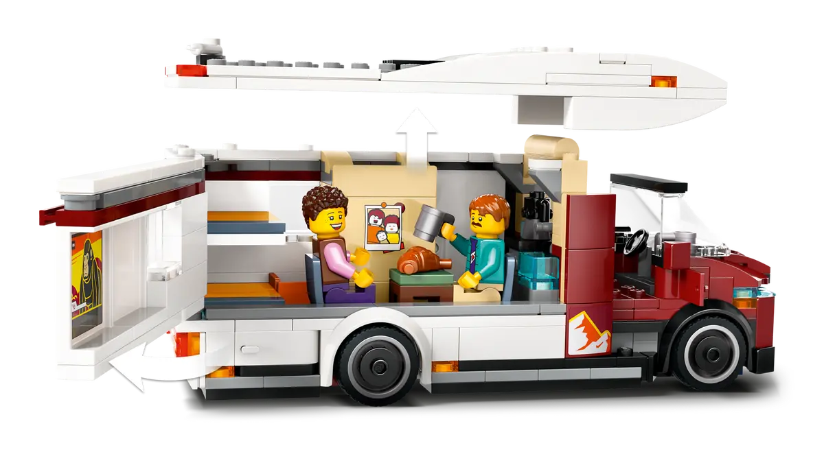 Lego City Holiday Adventure Camper Van 60454