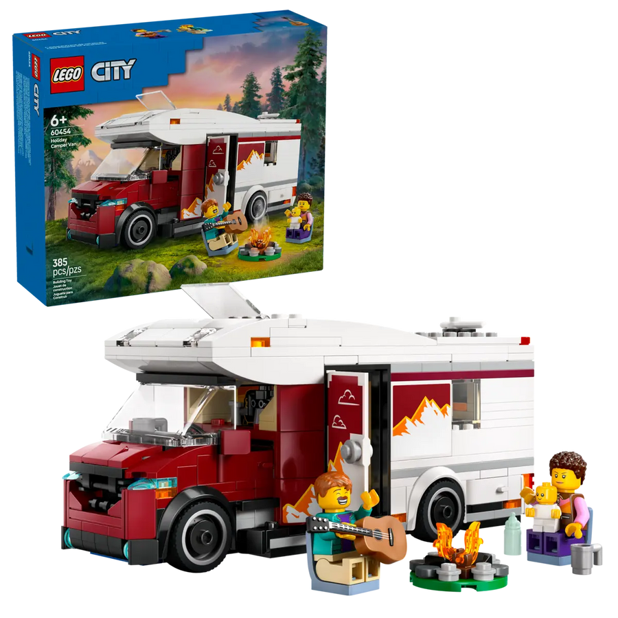 Lego City Holiday Adventure Camper Van 60454