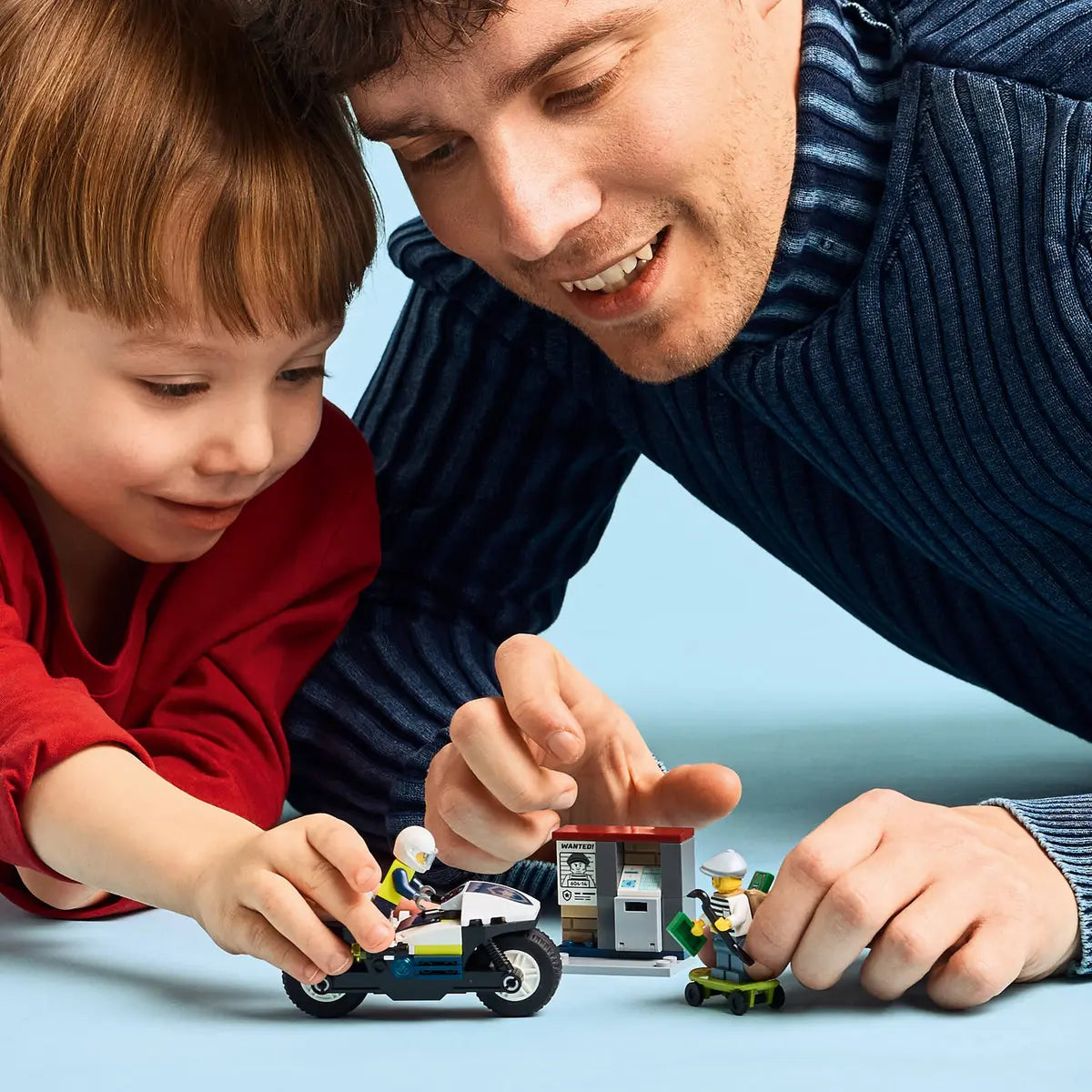 Lego City Police Motorcycle Chase 60455