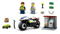 Lego City Police Motorcycle Chase 60455