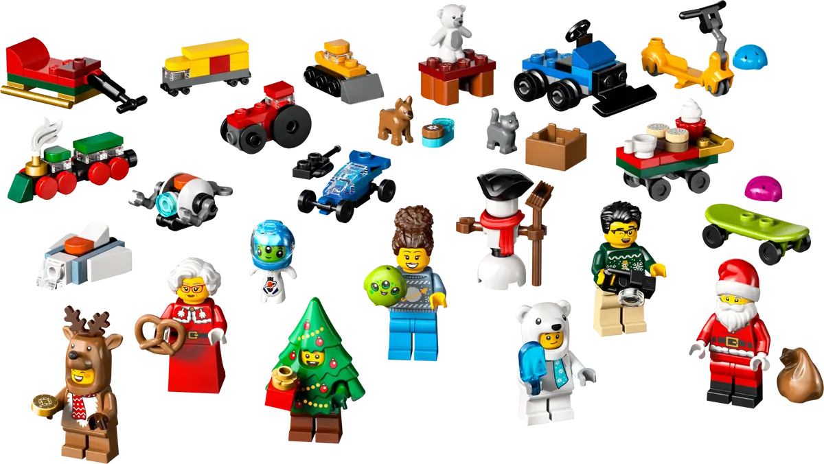 Lego City City Advent Calendar 2025