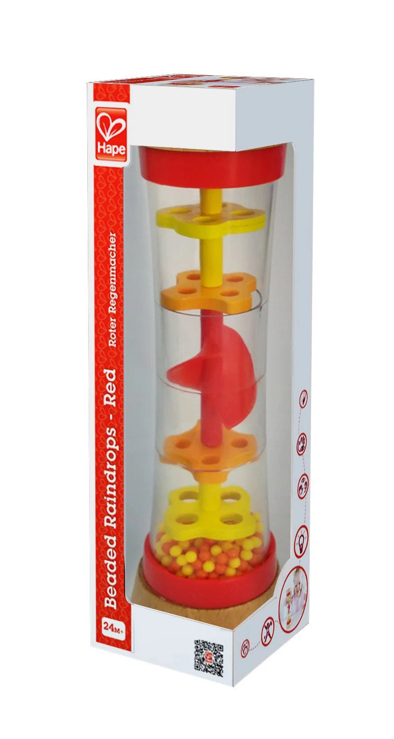 Hape Beaded Raindrops Red