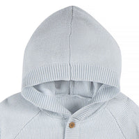 Just Born 2 Piece Knit Sweater Set - Blue 3-6 Months