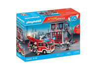 Playmobil Fire Brigade Mega Set With Pump 71603