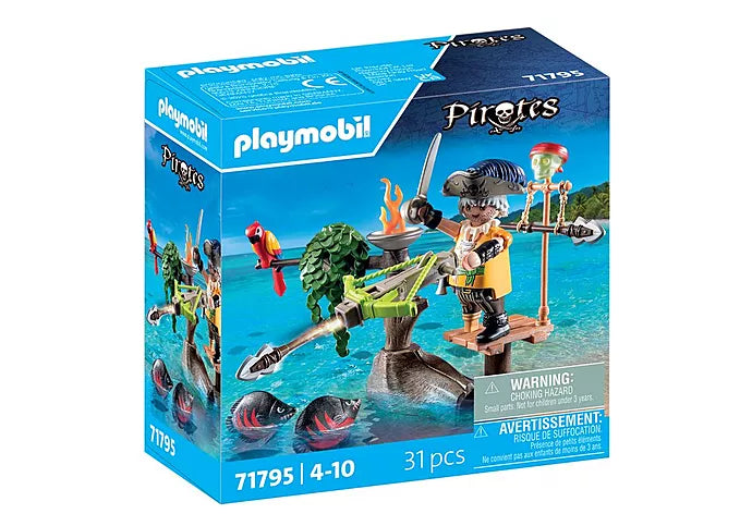 Playmobil Pirates Pirate With Ballista 71795