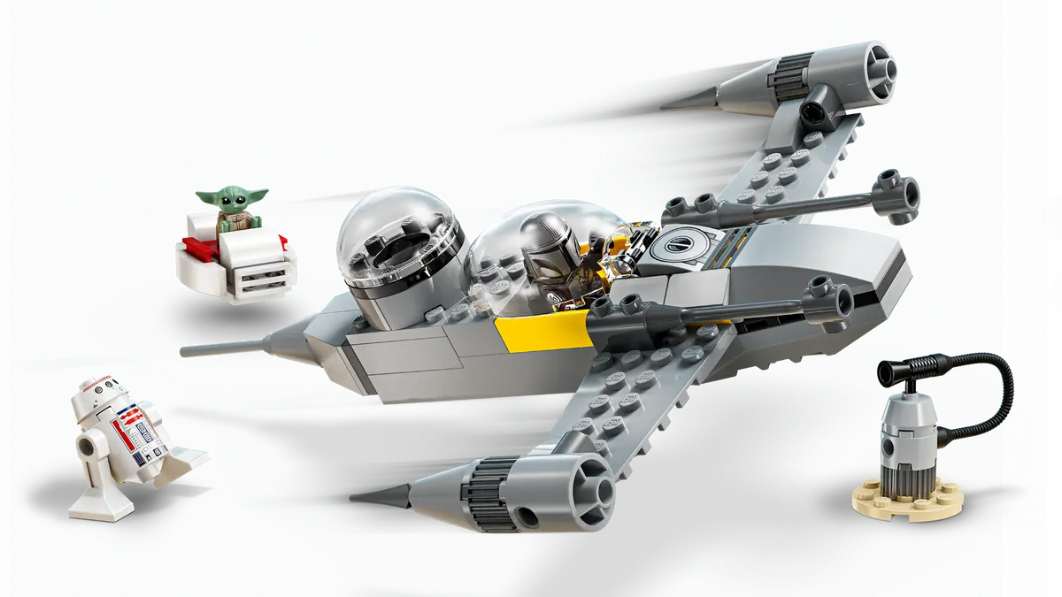 Lego Star Wars Mando And Grogu's N-1 Starfighter 75410