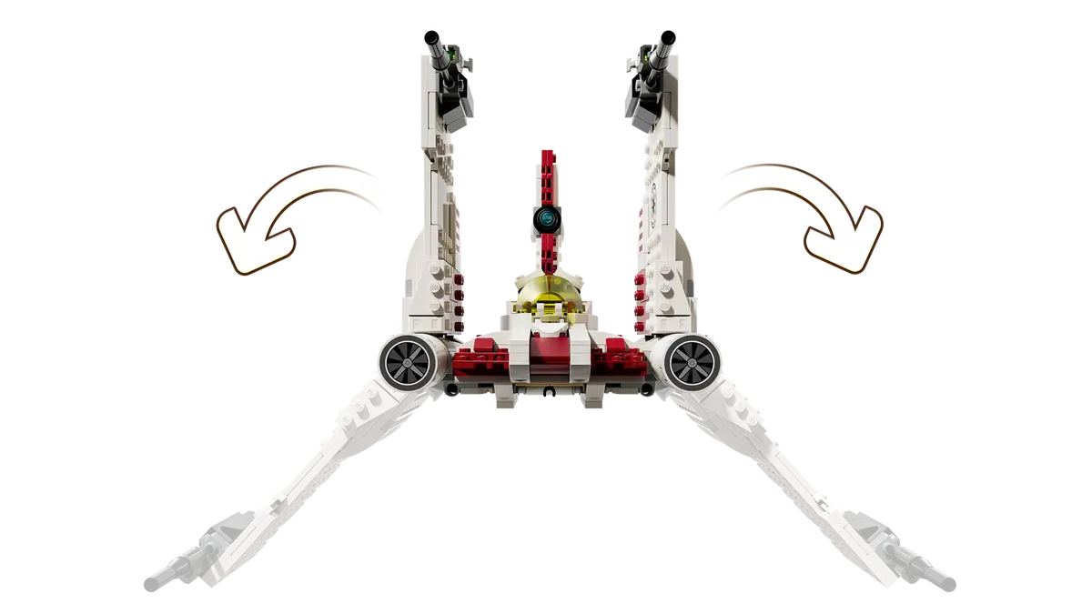 Lego Star Wars V-19 Torrent Starfighter 75432