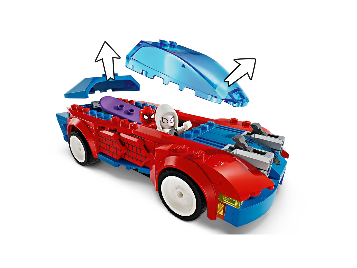 Lego Marvel Spiderman Race Car & Venom Green Goblin 76279