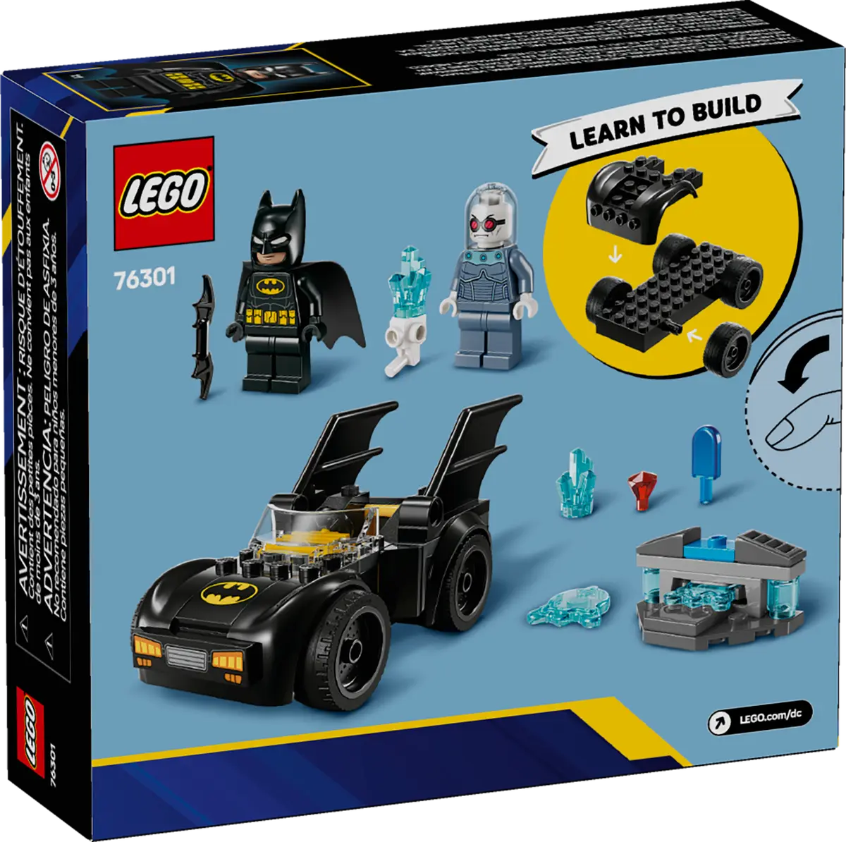 Lego DC Batman & Batmobile vs Mr. Freeze 76301