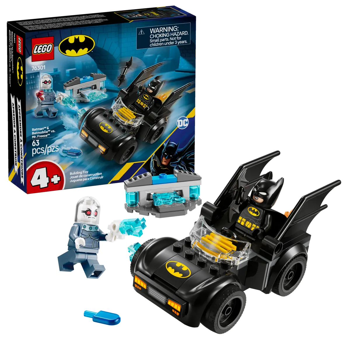 Lego DC Batman & Batmobile vs Mr. Freeze 76301