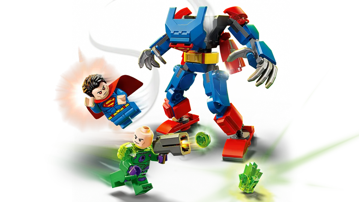 Lego DC Superman Mech vs Lex Luthor 76302