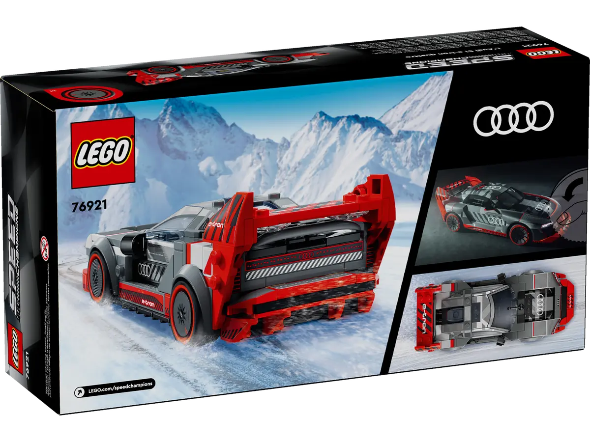 Lego Speed Champions Audi S1 E Tron Quattro Race Car 76921