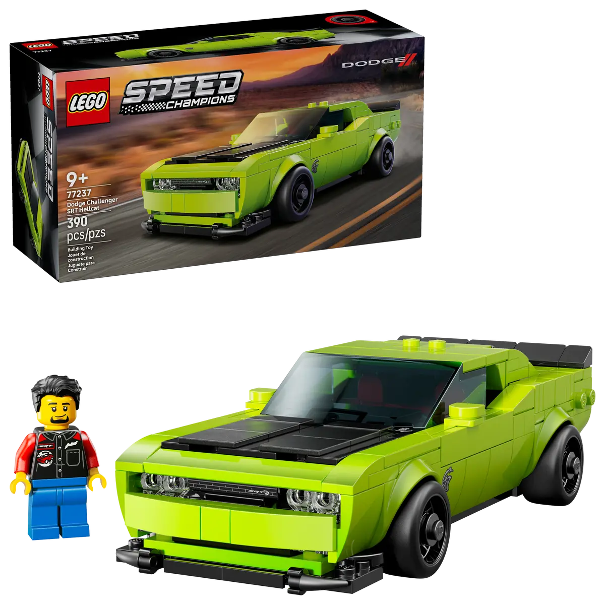 Lego Speed Champions Dodge Challenger SRT Hellcat 77237