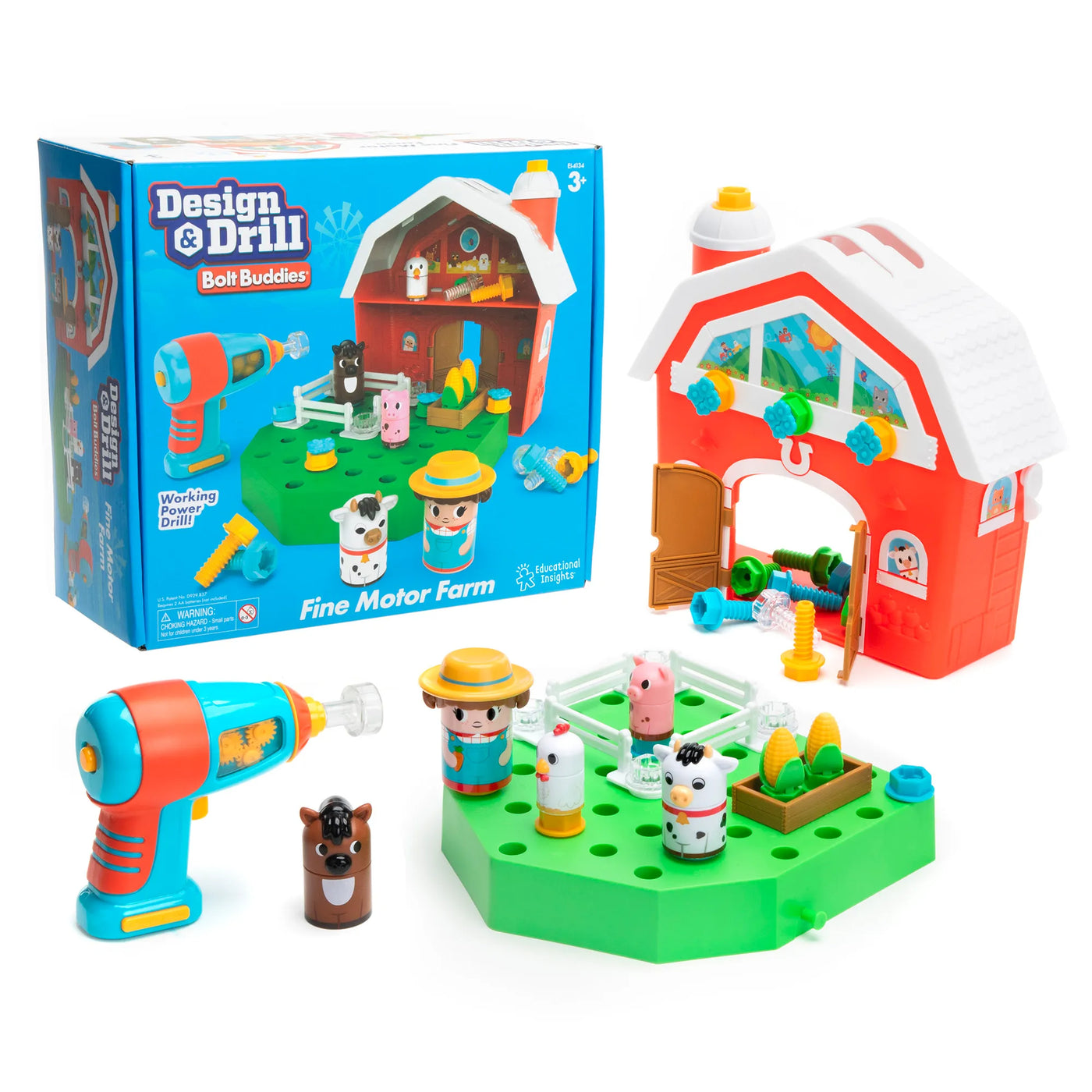 Educational Insights Bolt Buddies Barn