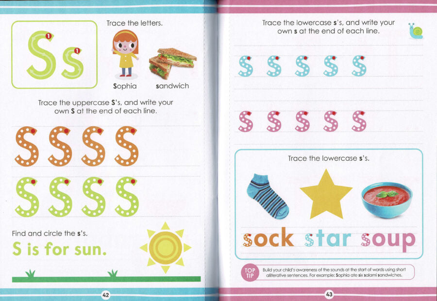 Scholastic Learn To Write ABC's & 123's
