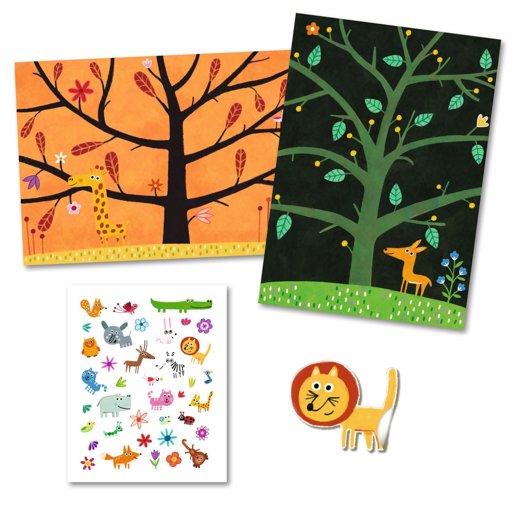 Djeco Off Ground Tag! Stickers