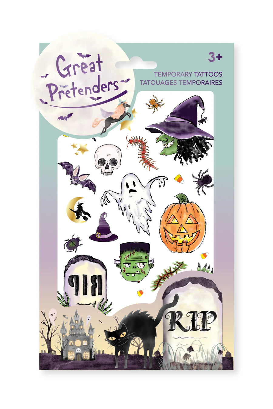 Great Pretenders Halloween Tattoos