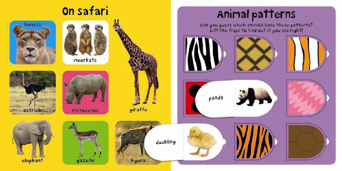 Priddy Books 100 Animals Lift The Flap