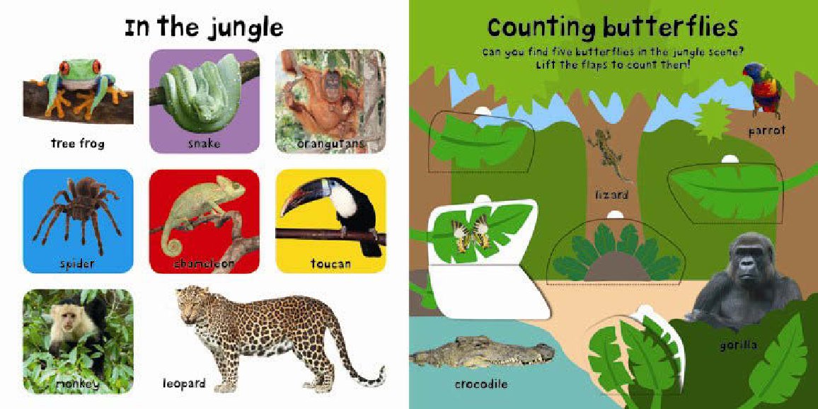 Priddy Books 100 Animals Lift The Flap