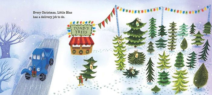 Little Blue Truck's Christmas with Twinkle Lights