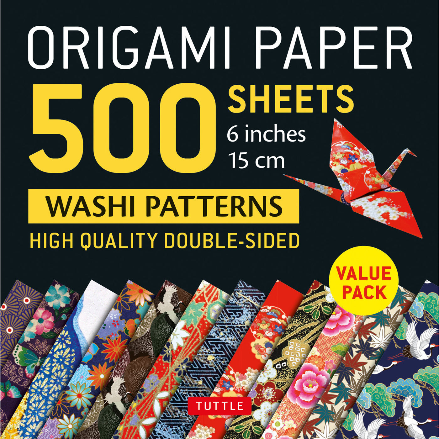 Tuttle Origami Paper 500 Sheets Washi Patterns