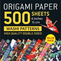 Tuttle Origami Paper 500 Sheets Washi Patterns