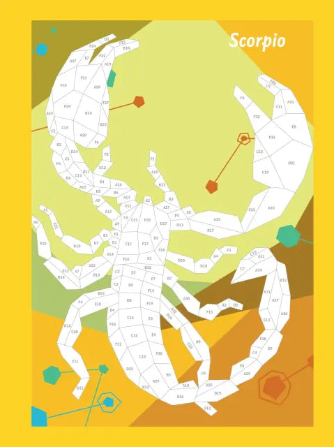 Zodiac Paint By Sticker