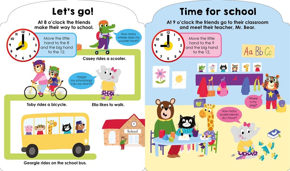 Priddy Books Priddy Learning: My First Clock Book