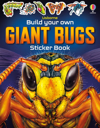 Usborne Build Your Own Giant Bugs Sticker Book