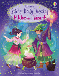 Usborne Sticker Dolly Dressing Witches and Wizards