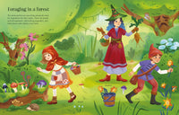 Usborne Sticker Dolly Dressing Witches and Wizards