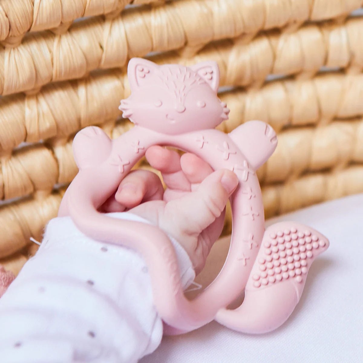 B.Box Blush Wrist Teether