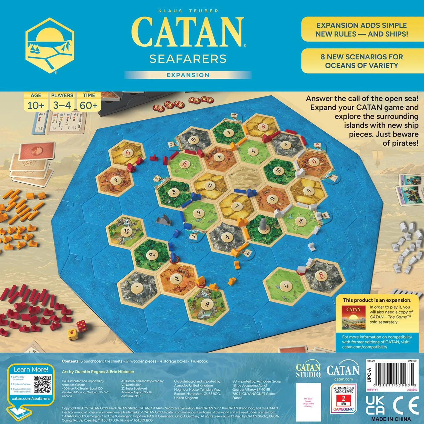 Catan Seafarers 6th Edition Expansion
